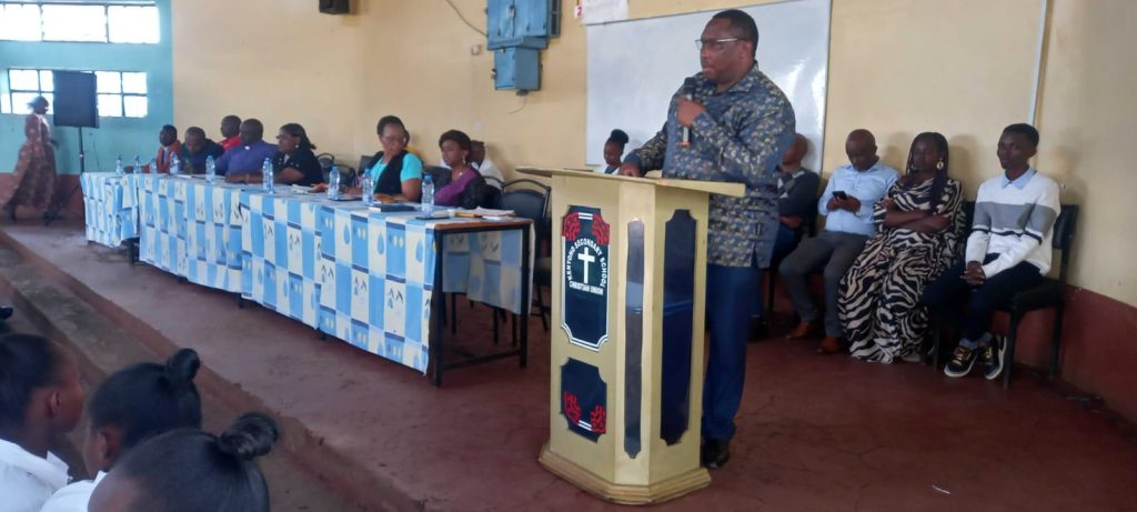 BOM Chair Speaking During a Meeting