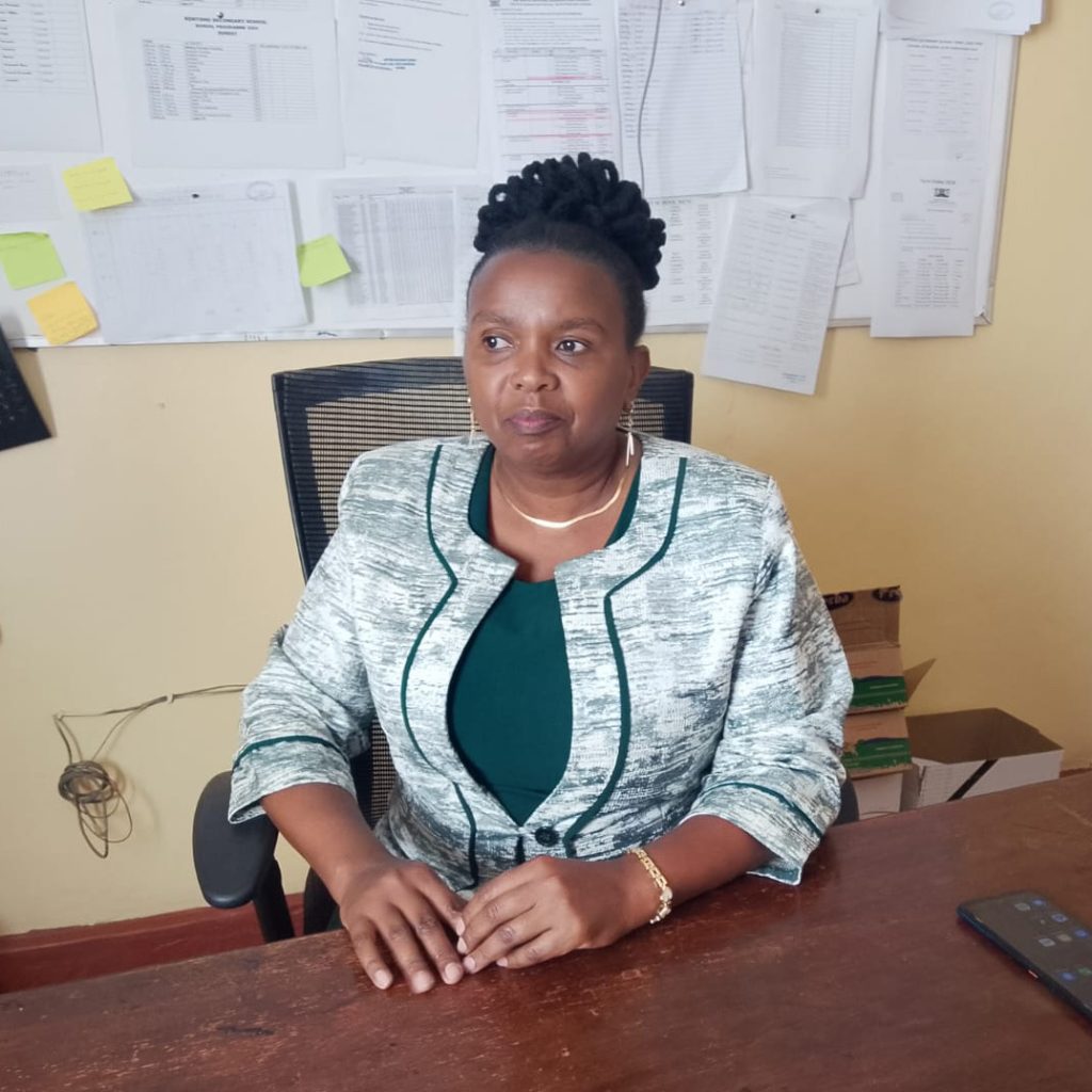Deputy Principal in her Office