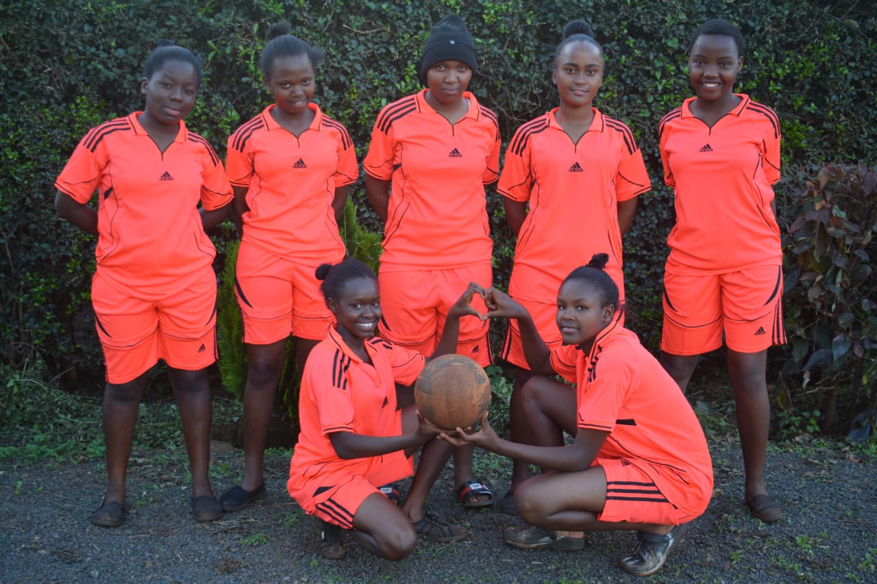 Students playing sports