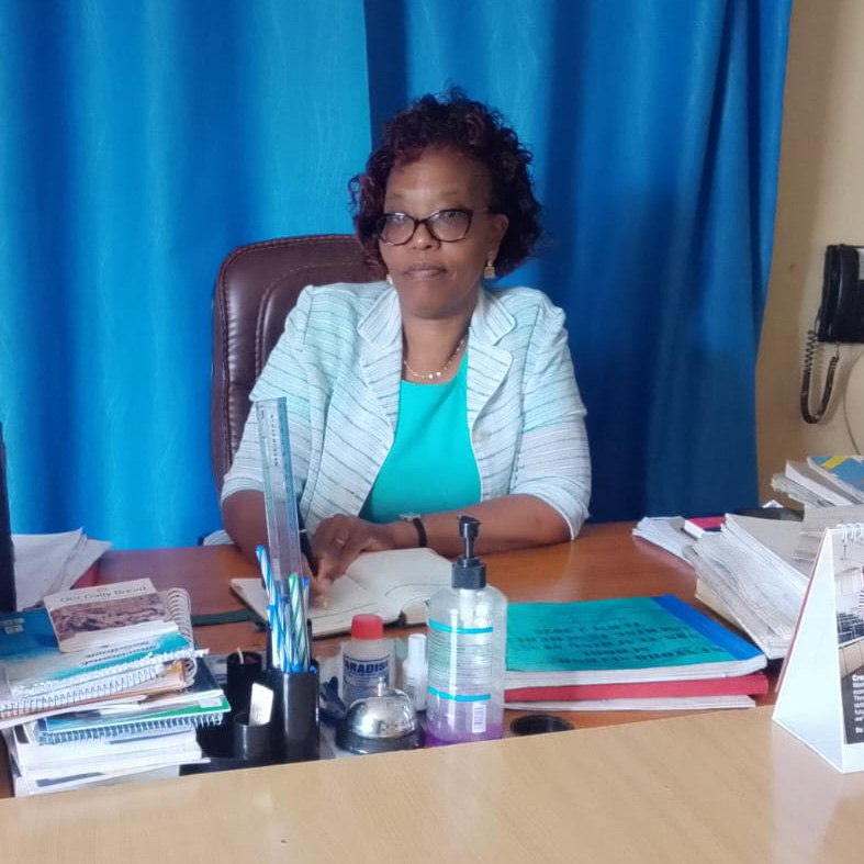 Mrs. Monicah W. Wachaga, Principal of Kenyoho Girls